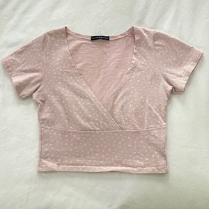 Brandy Melville pink top, size small